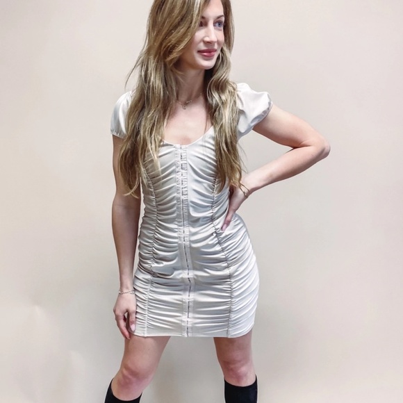 NWT HAZEL BOUTIQUE Black Mini Dress sz Small - Picture 2 of 10